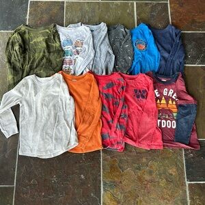 Old Navy Boys Long Sleeve Shirts - 11 Total - Size 4T